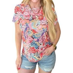 NEW ONE ELEVEN NORTH flowers everywhere floral top in multi
